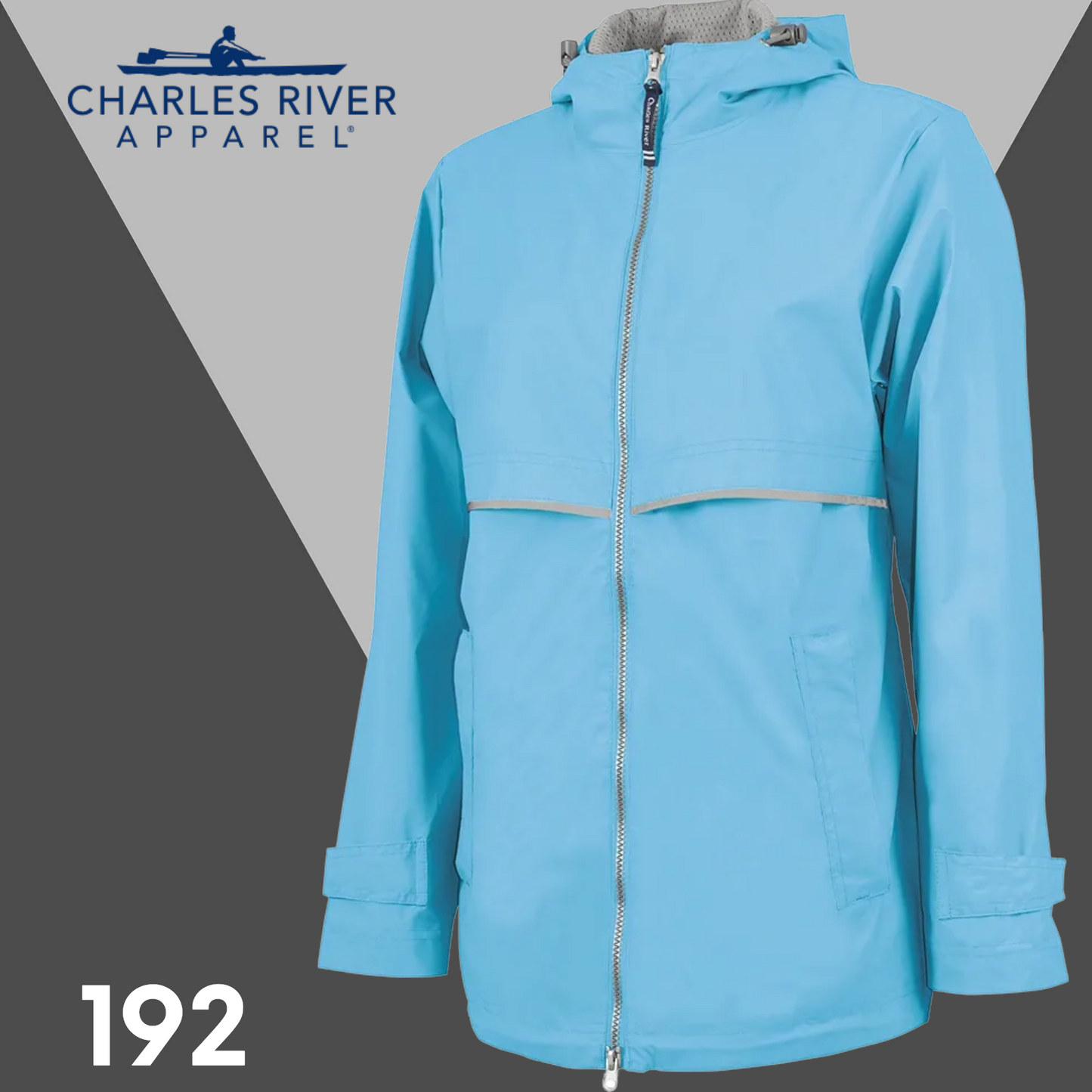 Custom Monogrammed WOMEN'S NEW ENGLANDER® RAIN JACKET 5099