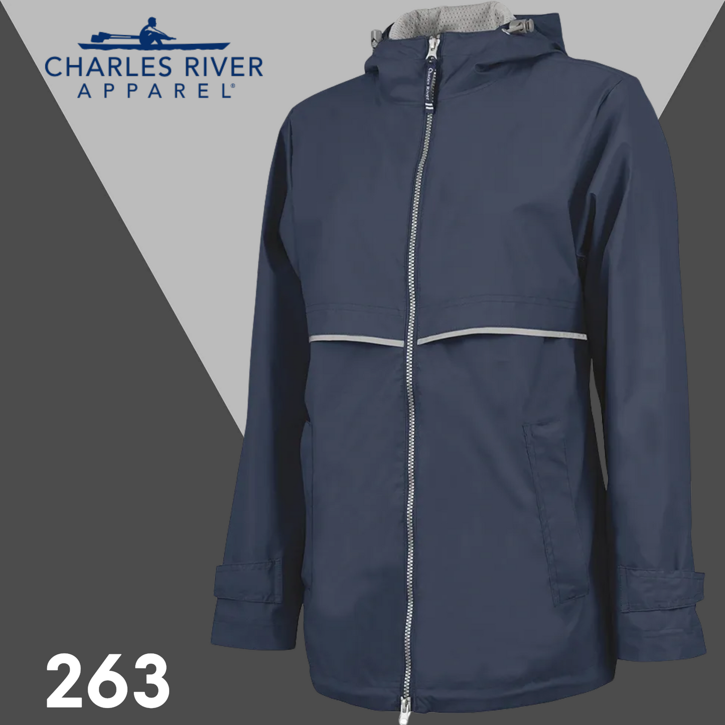 Custom Monogrammed WOMEN'S NEW ENGLANDER® RAIN JACKET 5099