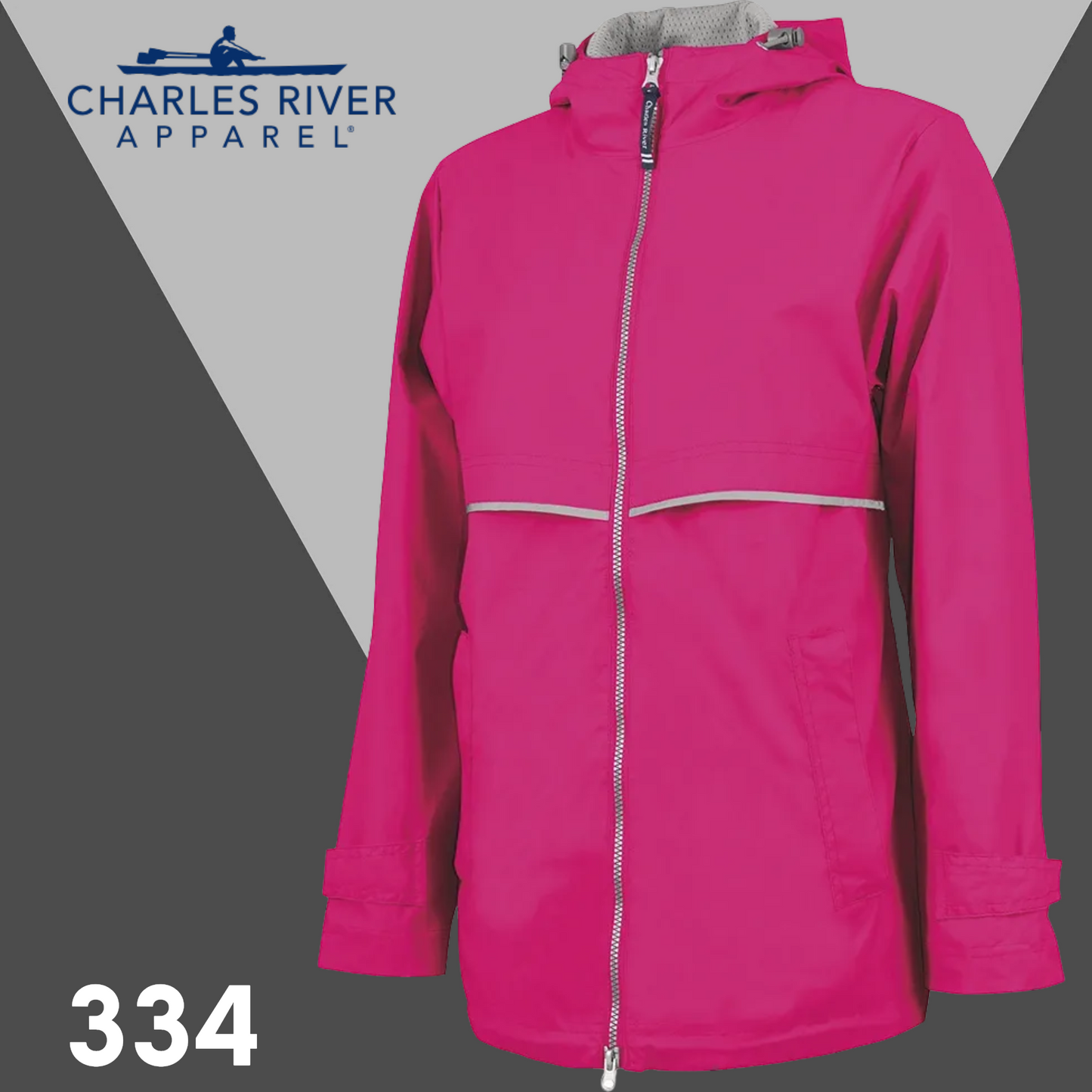 Custom Monogrammed WOMEN'S NEW ENGLANDER® RAIN JACKET 5099