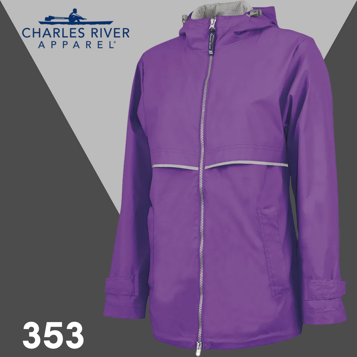 Custom Monogrammed WOMEN'S NEW ENGLANDER® RAIN JACKET 5099