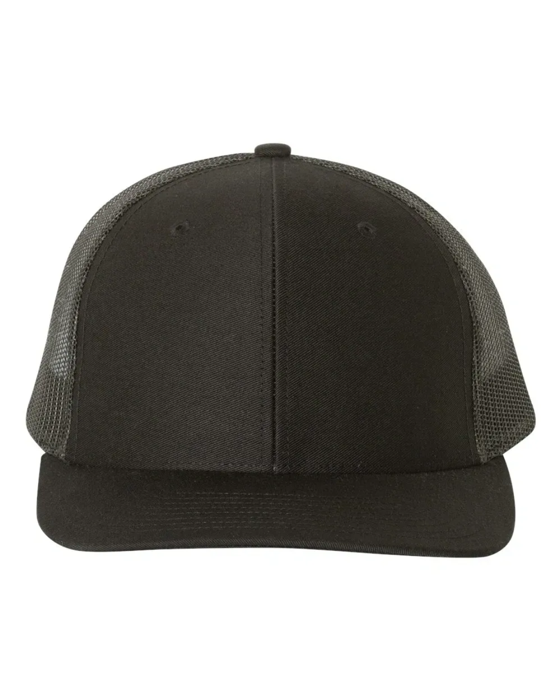 Custom Leather Patch Richardson 112 Trucker Hat