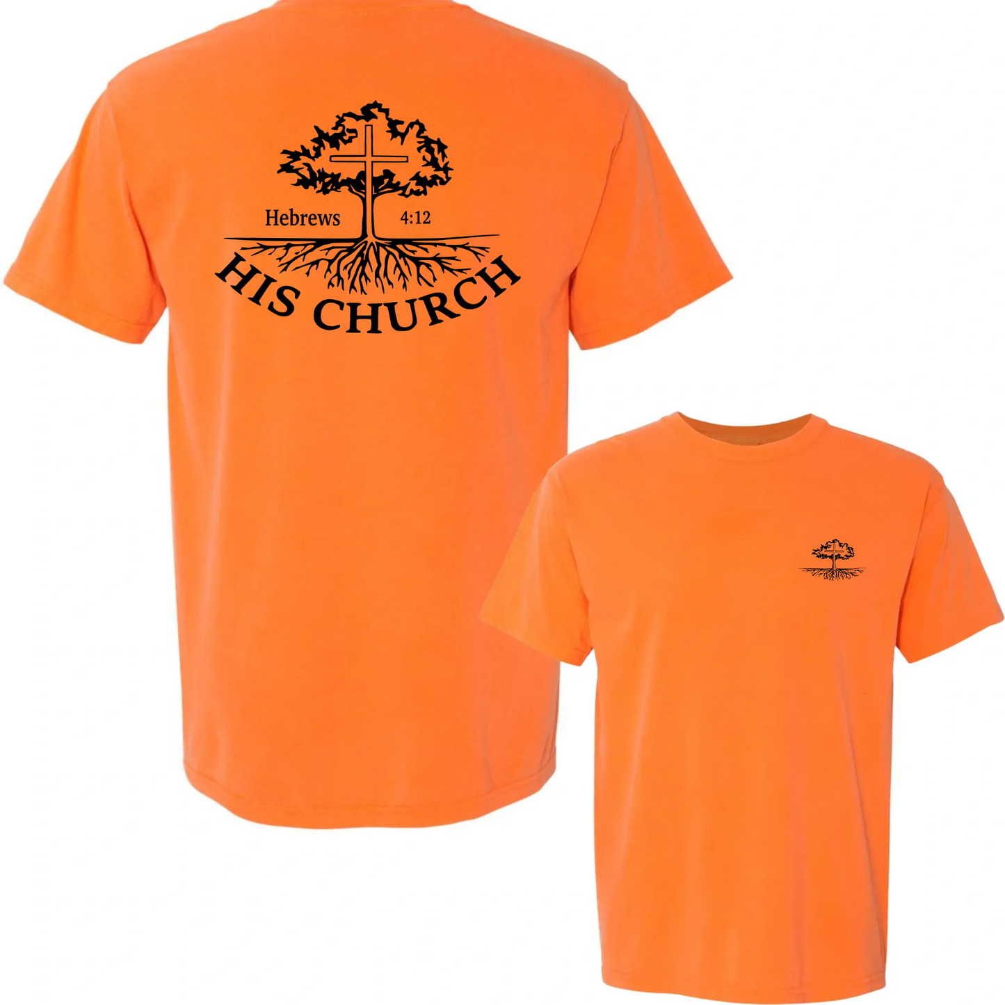 His Church Adult Printed Tee