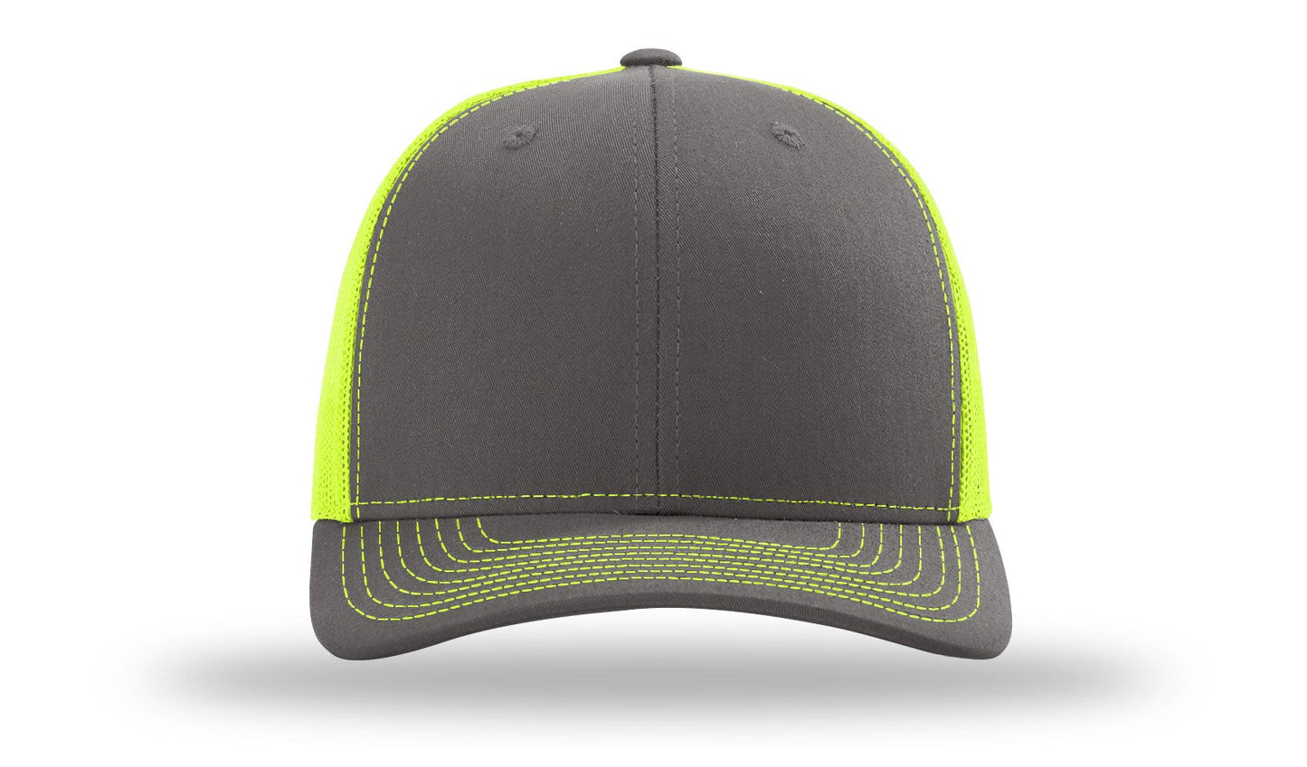 Gulf of America Richardson 112 Trucker Leather Patch Hat