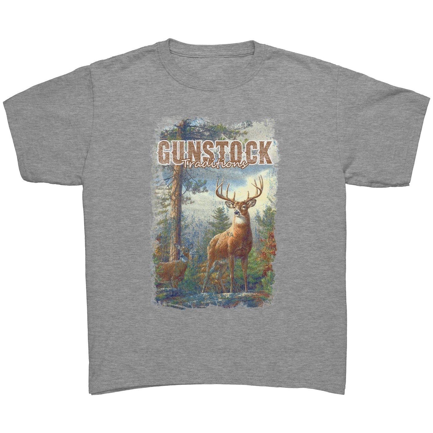 GST Deer Youth Logo Tee