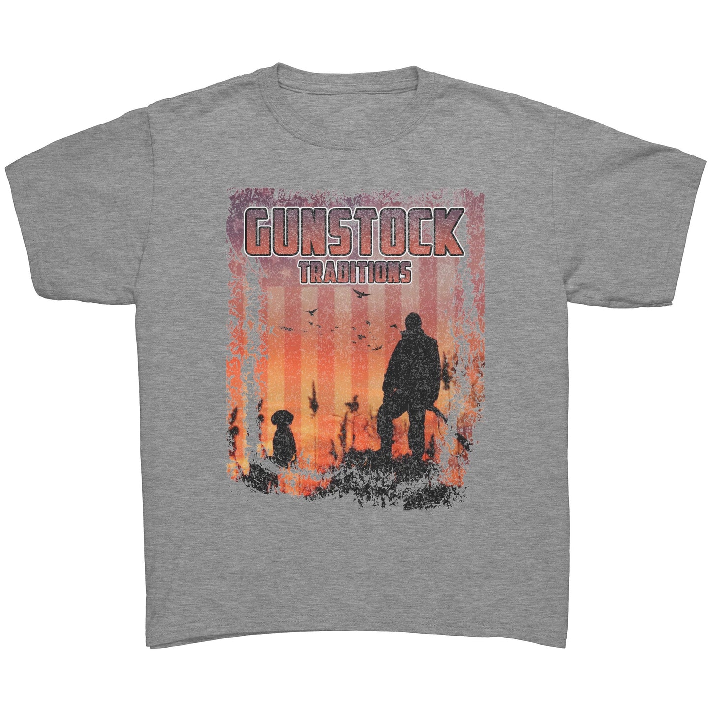 GST Hunting Flag Youth Logo Tee