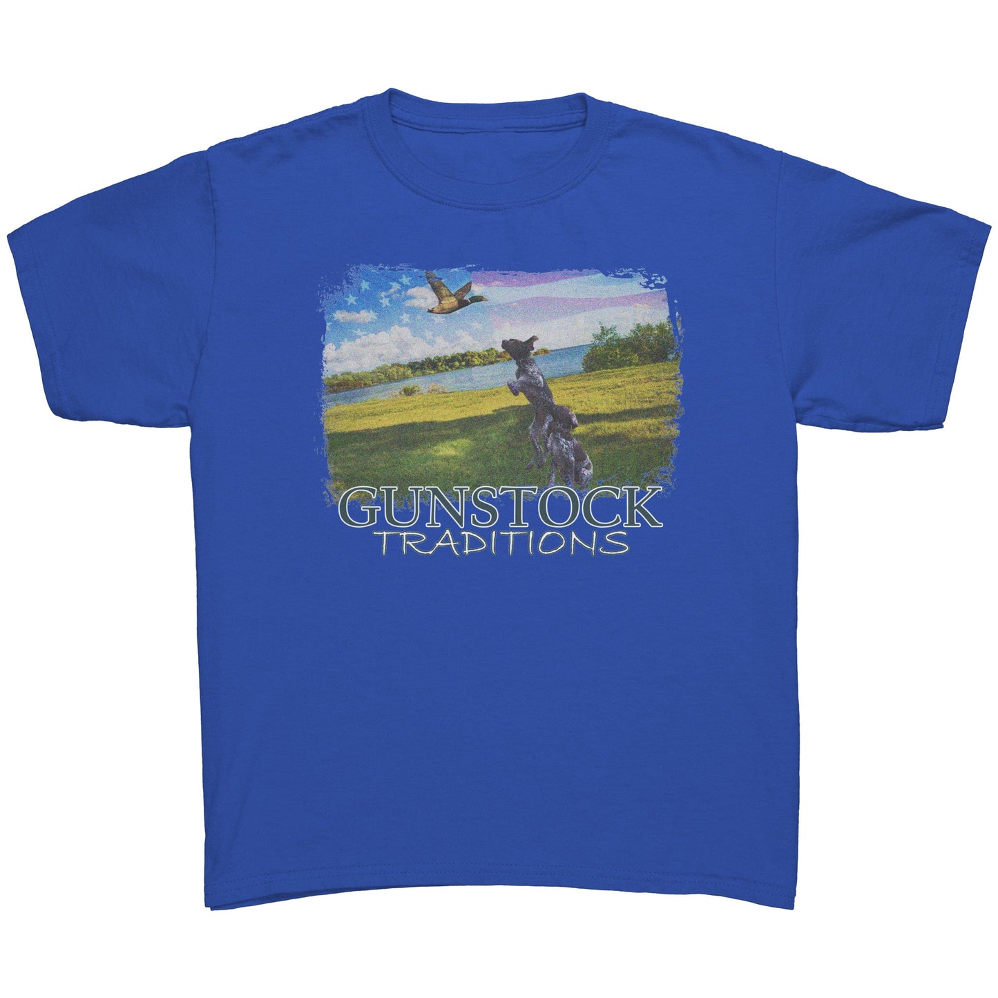 GST Jumping Dog Youth Logo Tee
