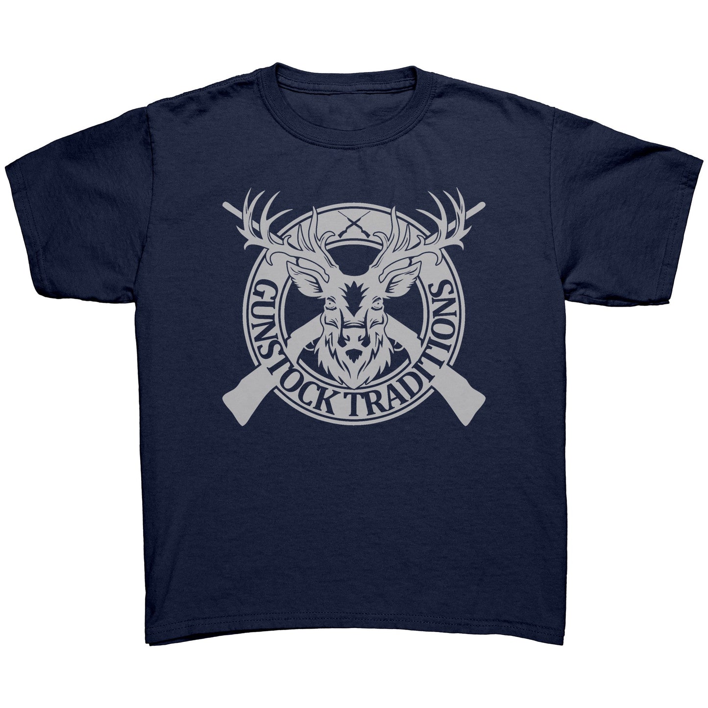 GST Mounted Youth Logo Tee