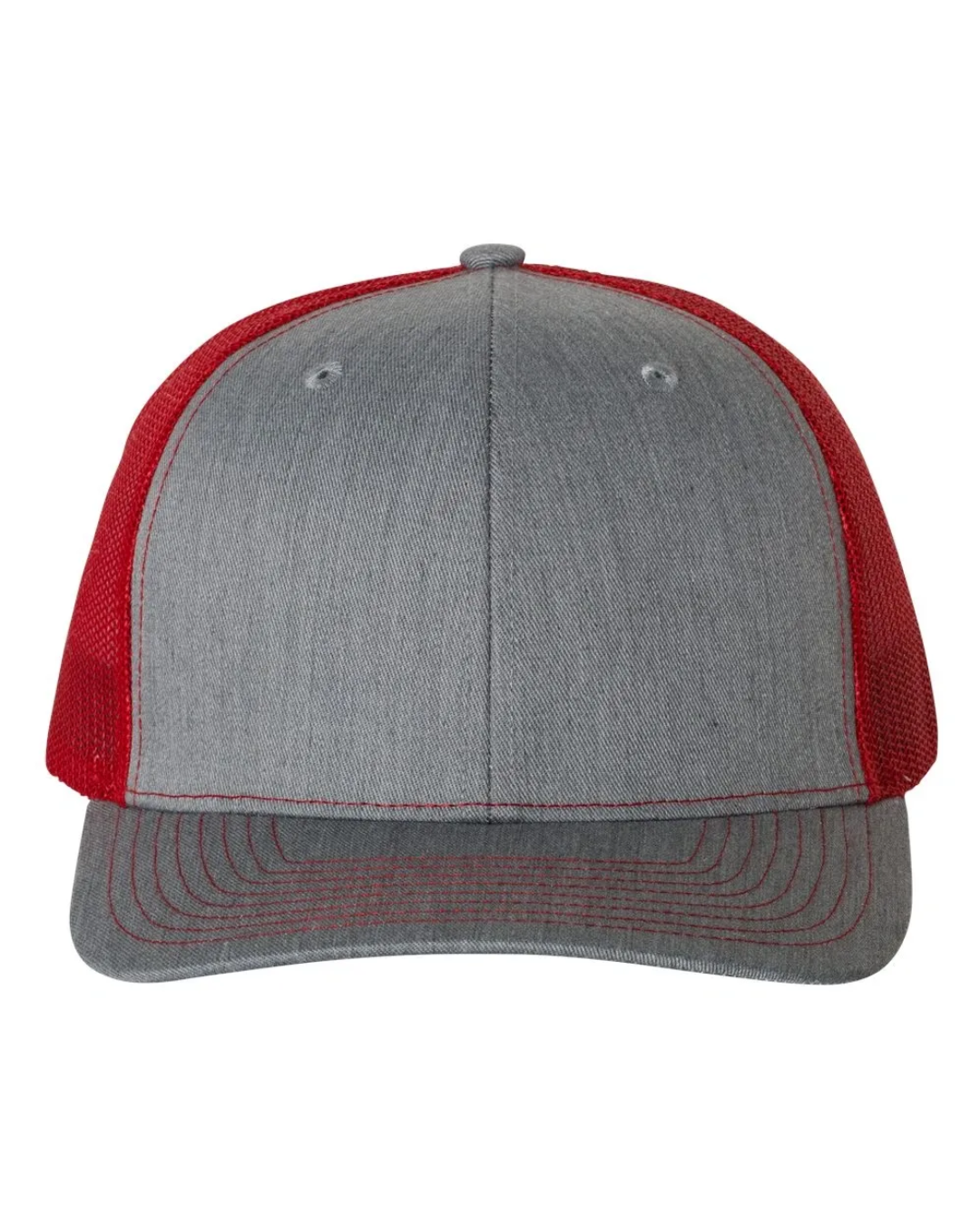 Custom Leather Patch Richardson 112 Trucker Hat