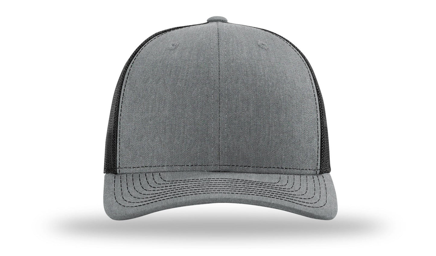 Gulf of America Richardson 112 Trucker Leather Patch Hat