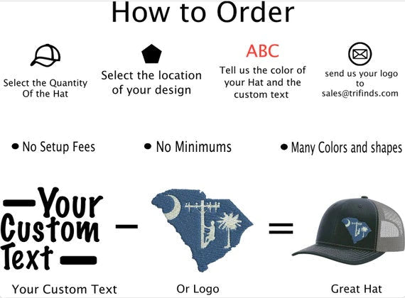 Custom Embroidered Adams Reflective Hats