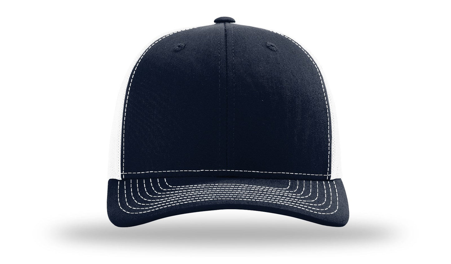 Gulf of America Richardson 112 Trucker Leather Patch Hat