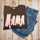 Mama Chenille Yarn Sweatshirt - Gildan 18000 - Cozy Knitwear for Mom