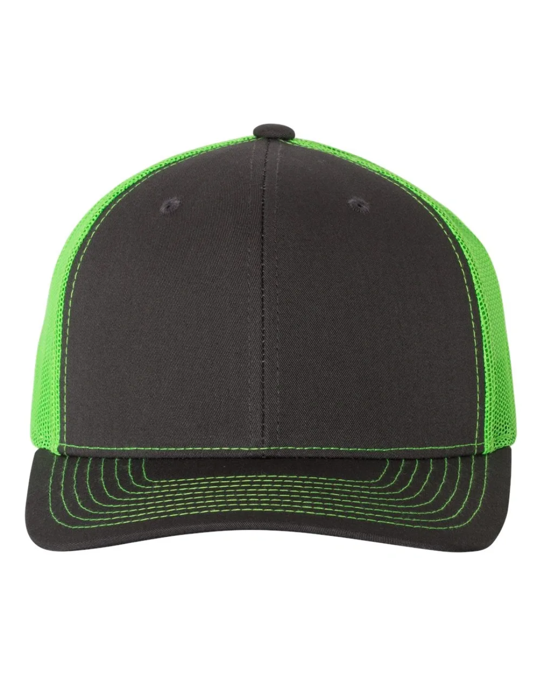 Custom Leather Patch Richardson 112 Trucker Hat