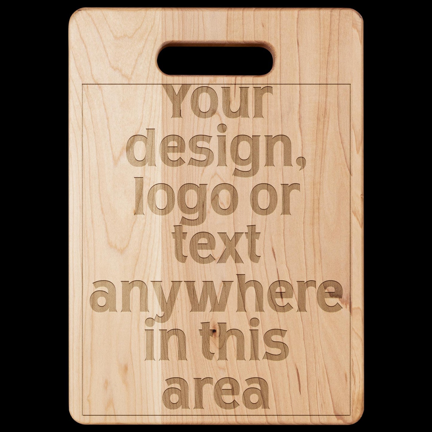 Personalized Maple Cutting Board - Handcrafted Solid Wood - Laser Engraved - Durable & Stunning - Custom Kitchen Decor Gift - Made in USA