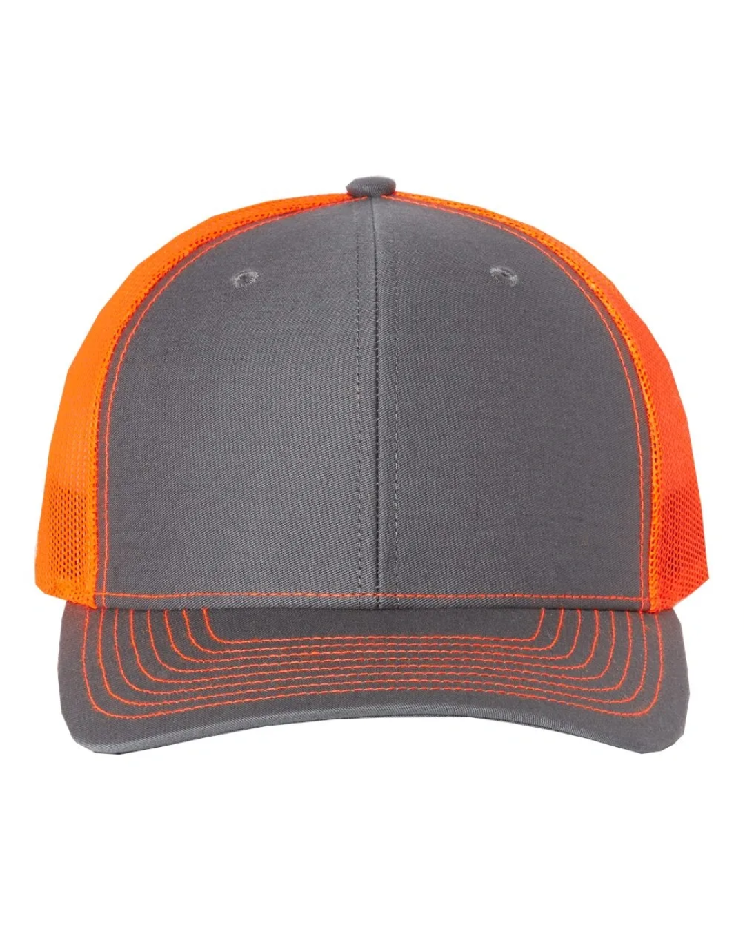 Custom Leather Patch Richardson 112 Trucker Hat