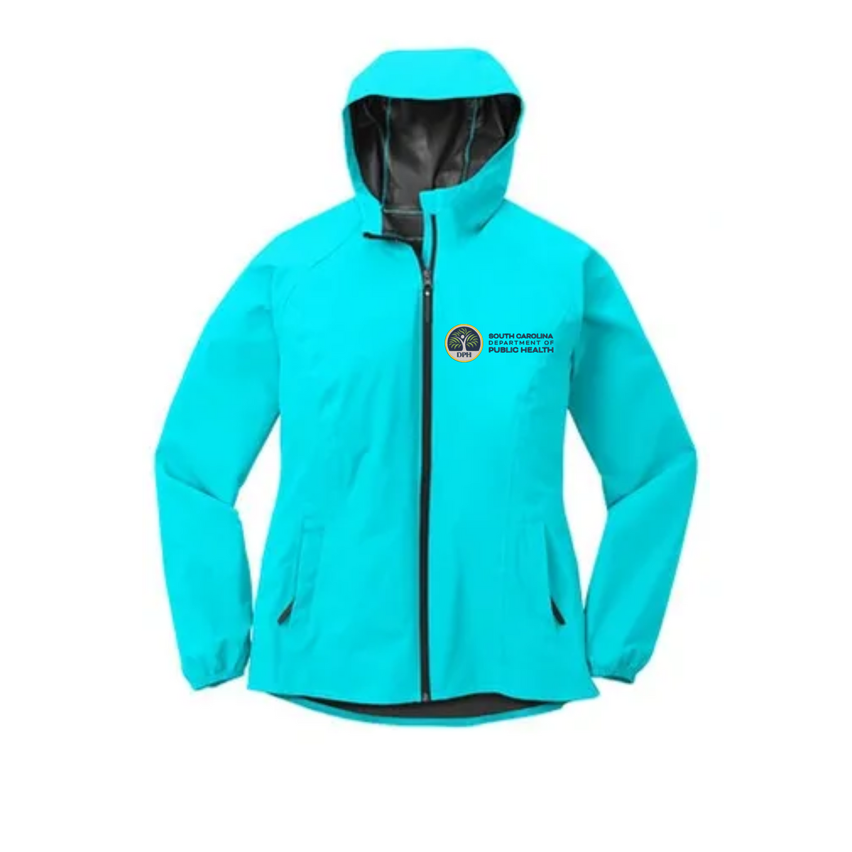 '-Port Authority Ladies Essential Rain Jacket- (New Logo)