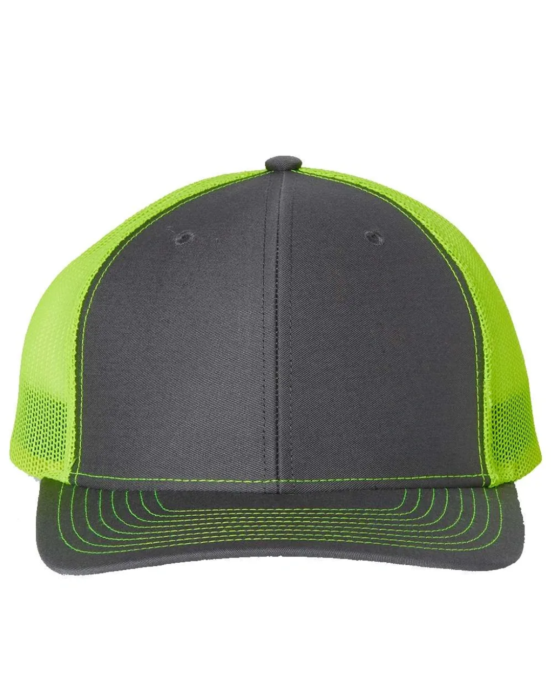 Custom Leather Patch Richardson 112 Trucker Hat