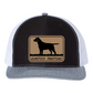 GST Labrador Leather Patch Richardson 112 Trucker Hat