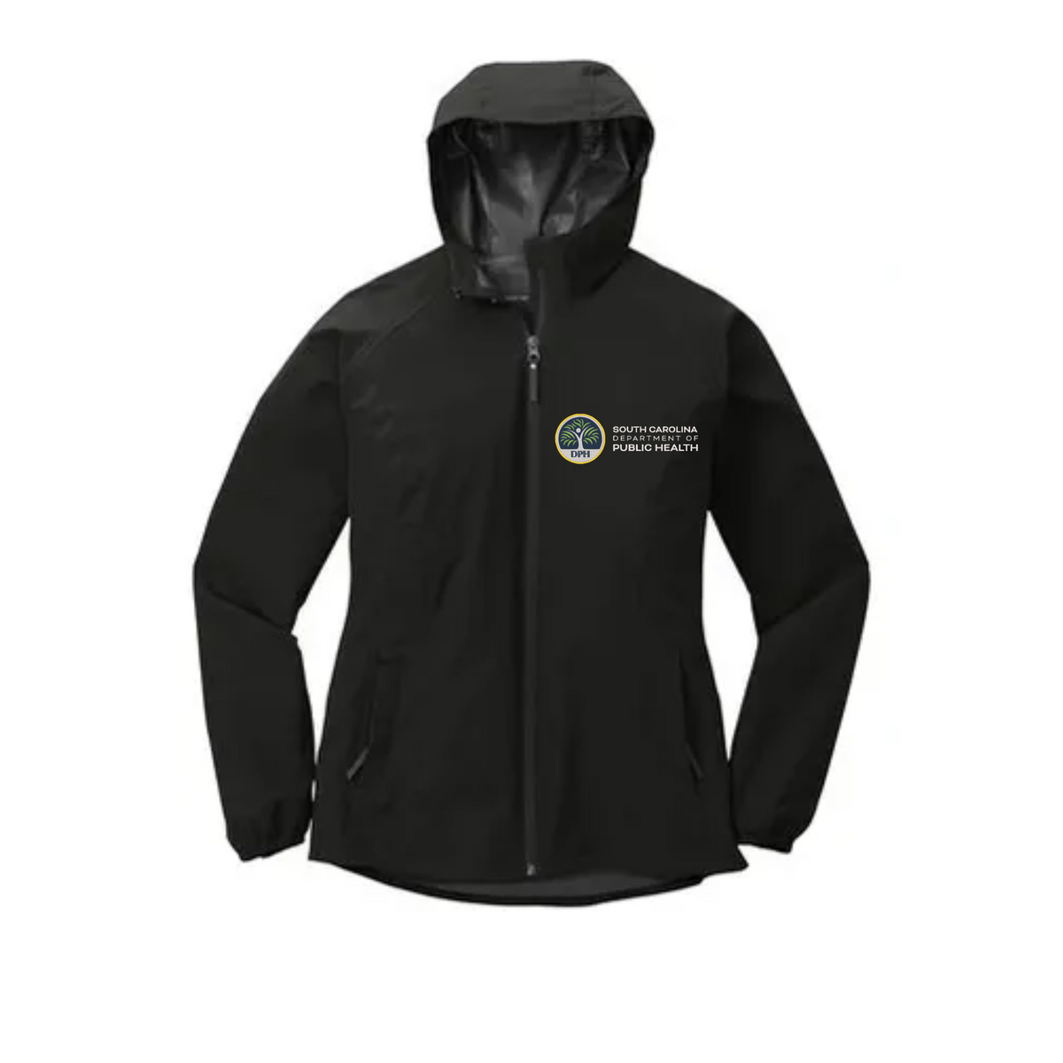 '-Port Authority Ladies Essential Rain Jacket- (New Logo)