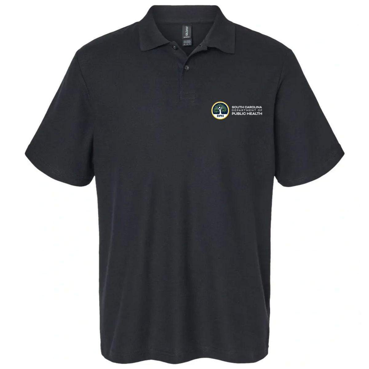 '-Embroidered Button Polo- (New Logo)