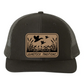 Ducks In Flight Leather Patch Richardson 112 Trucker Hat