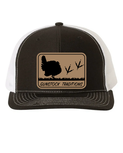 Struttin Leather Patch Richardson 112 Trucker Hat