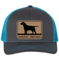 GST Labrador Leather Patch Richardson 112 Trucker Hat