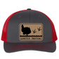 Struttin Leather Patch Richardson 112 Trucker Hat