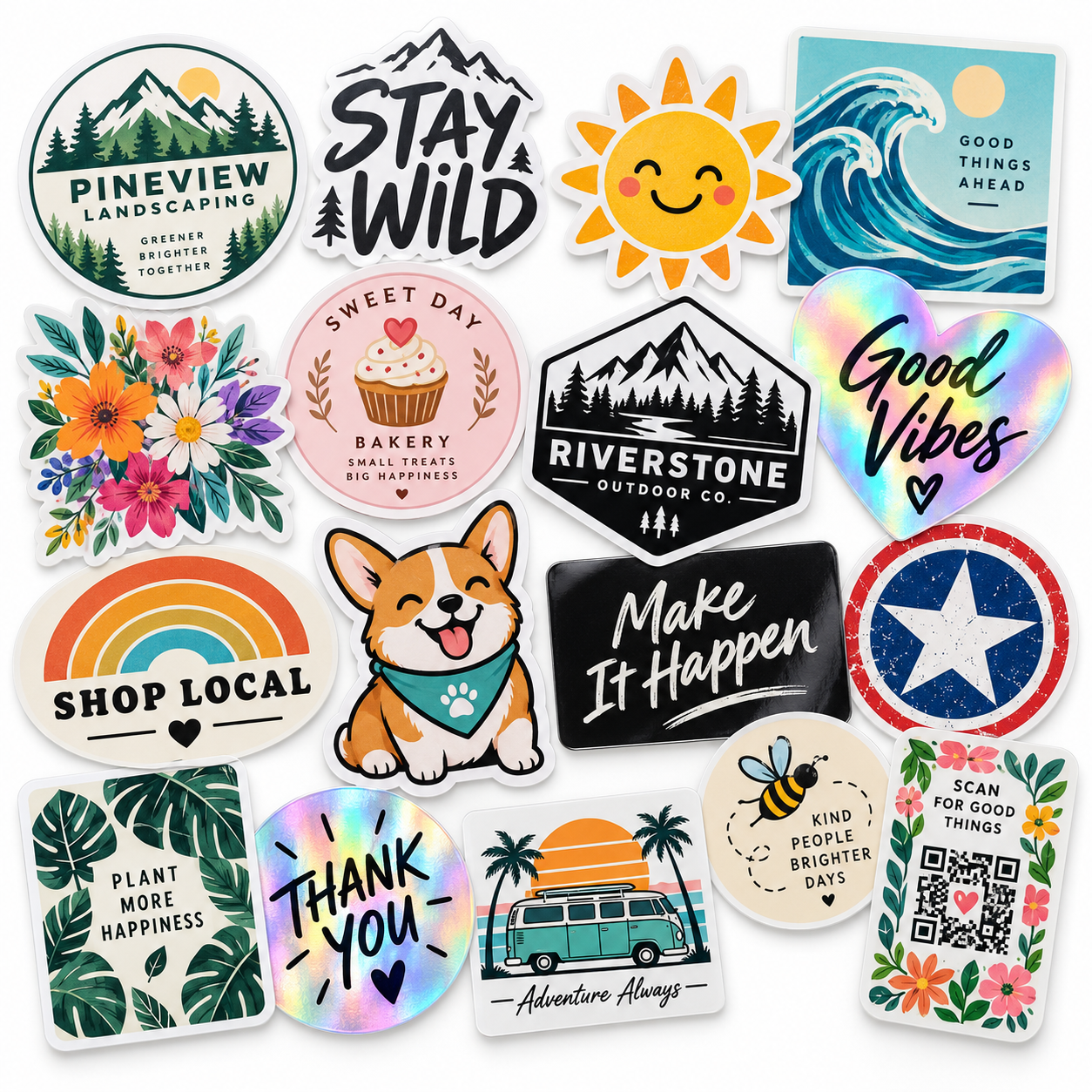 Custom Bulk Stickers