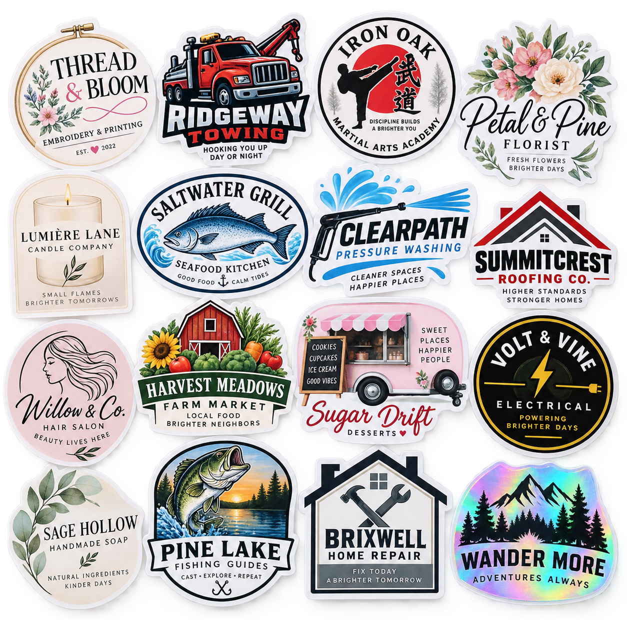 Custom Bulk Stickers