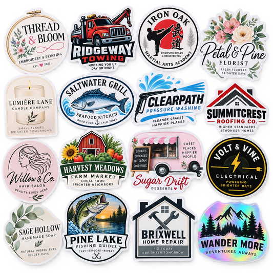 Custom Bulk Stickers