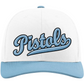 Carolina Pistols #D Puff Embroidered Fast Pitch Softball Hats