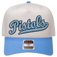 Carolina Pistols #D Puff Embroidered Fast Pitch Softball Hats