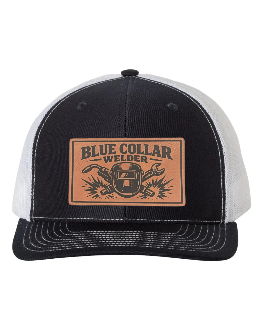 Blue Collar Richardson 112 Trucker Leather Patch Hat