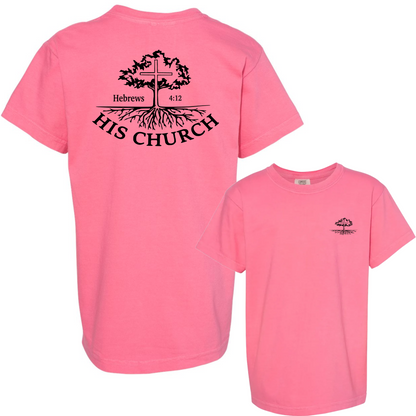 His Church Youth Printed Tee