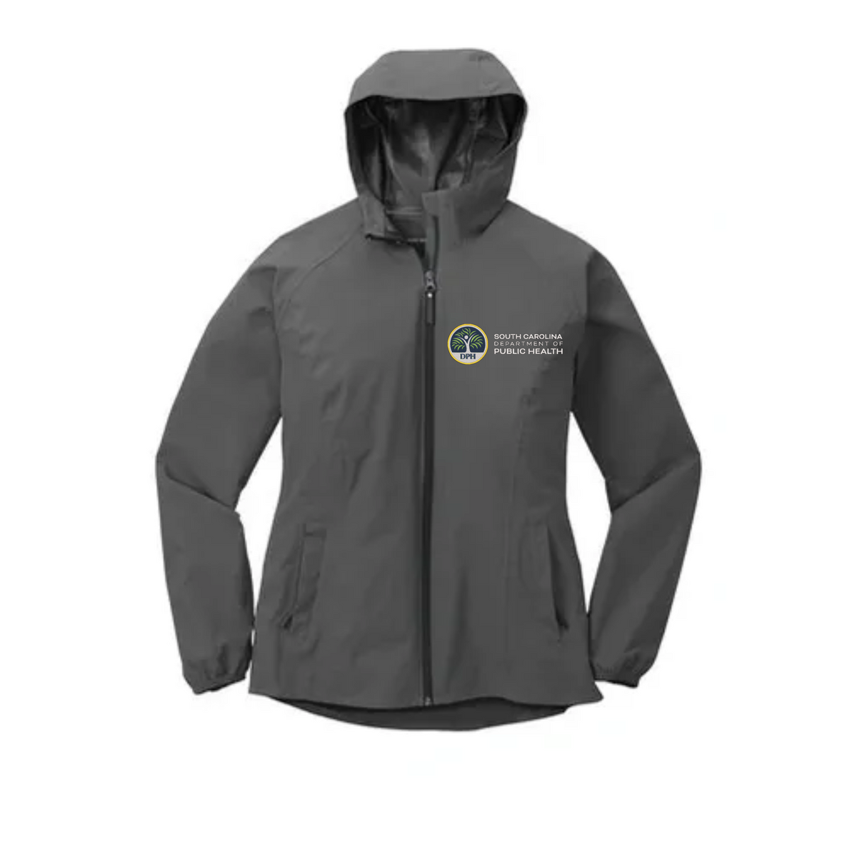 '-Port Authority Ladies Essential Rain Jacket- (New Logo)