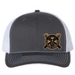 GST Mounted Leather Patch Richardson 112 Trucker Hat