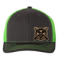 GST Mounted Leather Patch Richardson 112 Trucker Hat