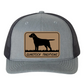 GST Labrador Leather Patch Richardson 112 Trucker Hat
