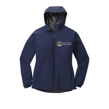 '-Port Authority Ladies Essential Rain Jacket- (New Logo)