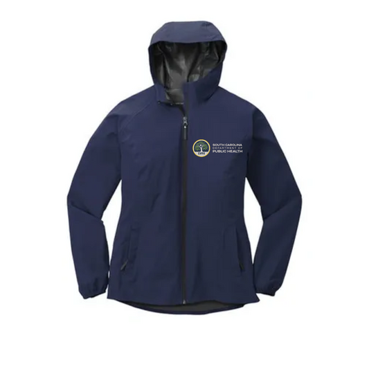 '-Port Authority Ladies Essential Rain Jacket- (New Logo)
