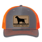 GST Labrador Leather Patch Richardson 112 Trucker Hat