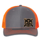 GST Mounted Leather Patch Richardson 112 Trucker Hat