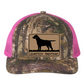 GST Labrador Leather Patch Richardson 112 Trucker Hat