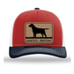 GST Labrador Leather Patch Richardson 112 Trucker Hat