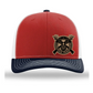 GST Mounted Leather Patch Richardson 112 Trucker Hat