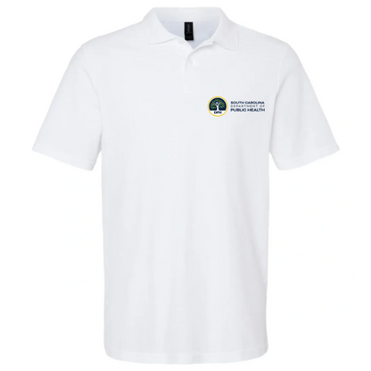 '-Embroidered Button Polo- (New Logo)