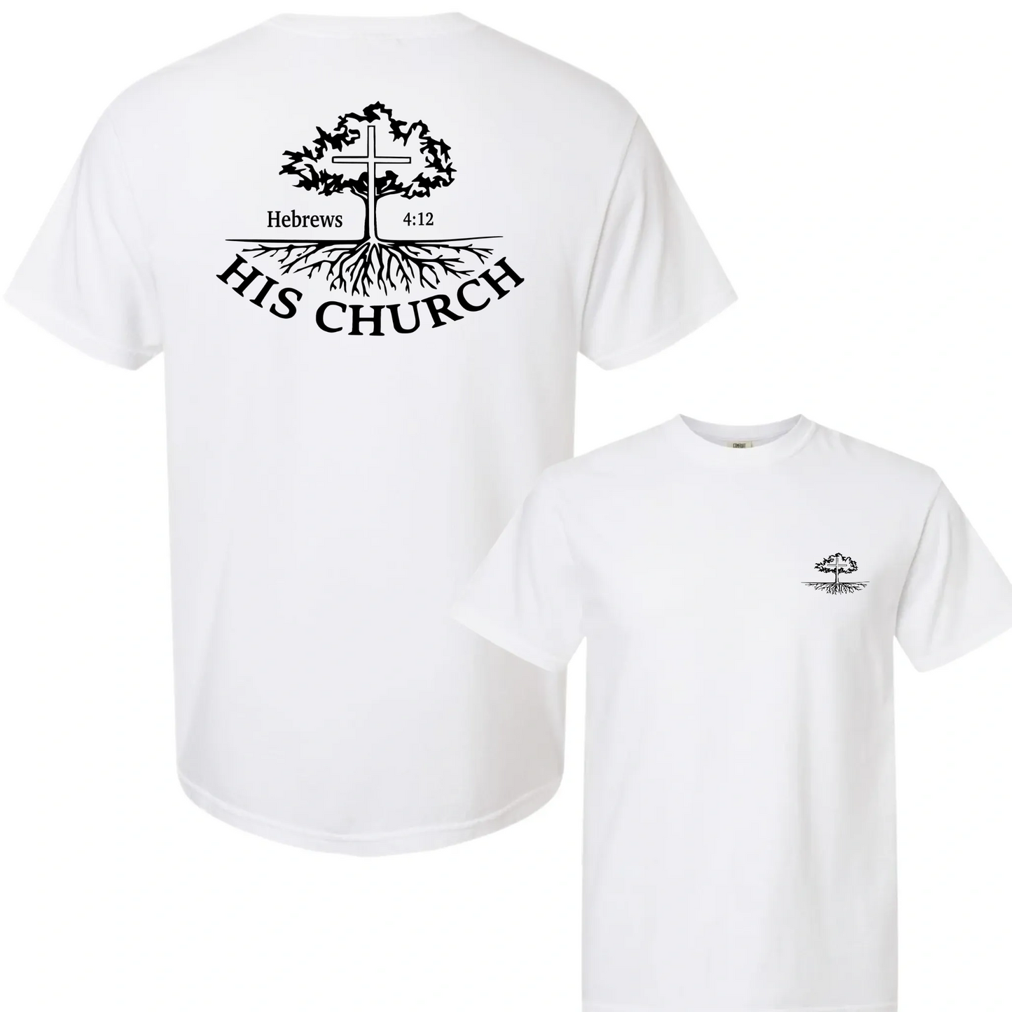 His Church Youth Printed Tee