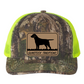 GST Labrador Leather Patch Richardson 112 Trucker Hat