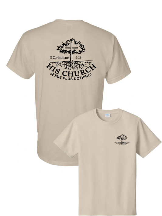 His Church Printed Tee